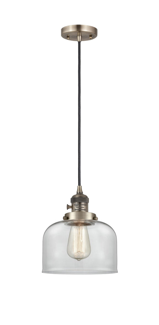 Innovations - 201CSW-AB-G72-LED - LED Mini Pendant - Franklin Restoration - Antique Brass