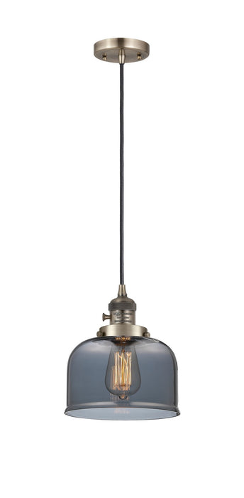 Innovations - 201CSW-AB-G73 - One Light Mini Pendant - Franklin Restoration - Antique Brass