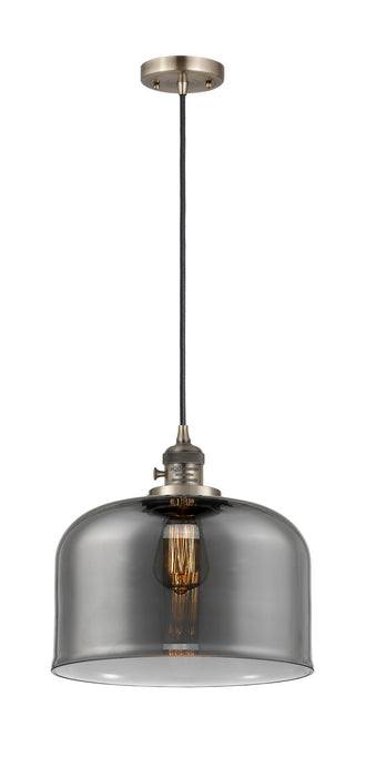 Innovations - 201CSW-AB-G73-L - One Light Mini Pendant - Franklin Restoration - Antique Brass