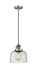 Innovations - 201CSW-AB-G74 - One Light Mini Pendant - Franklin Restoration - Antique Brass