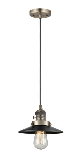 Innovations - 201CSW-AB-M6 - One Light Mini Pendant - Franklin Restoration - Antique Brass