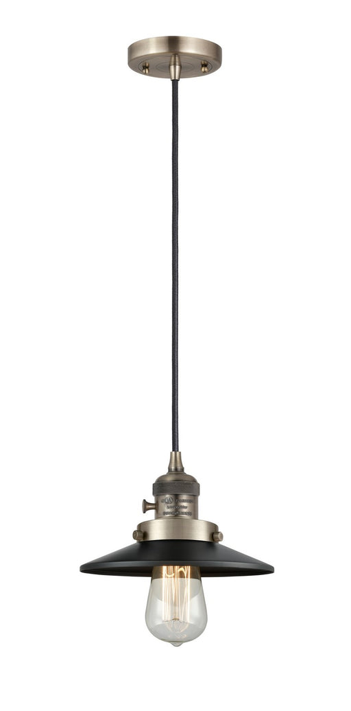 Innovations - 201CSW-AB-M6-LED - LED Mini Pendant - Franklin Restoration - Antique Brass