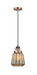 Innovations - 201CSW-AC-G146-LED - LED Mini Pendant - Franklin Restoration - Antique Copper