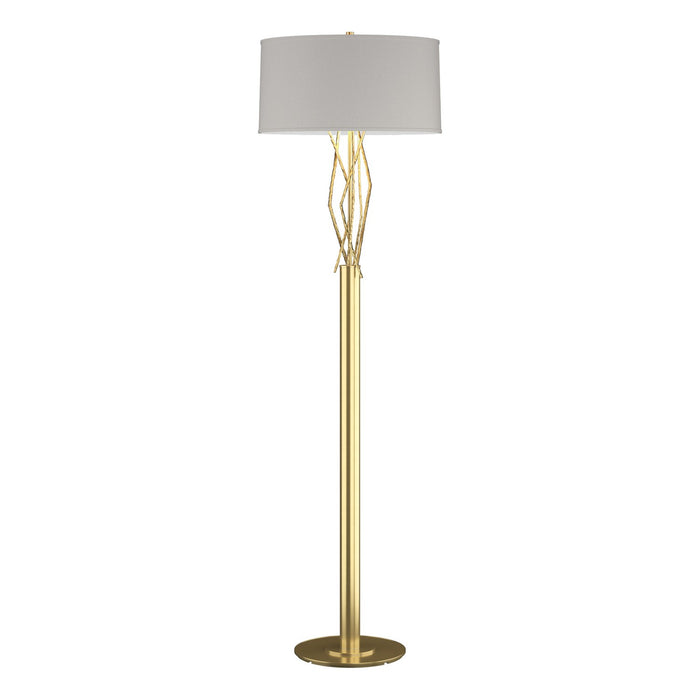 Hubbardton Forge - 237660-SKT-86-SE1899 - One Light Floor Lamp - Brindille - Modern Brass