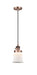 Innovations - 201CSW-AC-G181S - One Light Mini Pendant - Franklin Restoration - Antique Copper