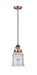 Innovations - 201CSW-AC-G184 - One Light Mini Pendant - Franklin Restoration - Antique Copper