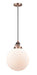 Innovations - 201CSW-AC-G201-10 - One Light Mini Pendant - Franklin Restoration - Antique Copper