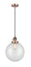 Innovations - 201CSW-AC-G202-10 - One Light Mini Pendant - Franklin Restoration - Antique Copper