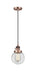 Innovations - 201CSW-AC-G202-6 - One Light Mini Pendant - Franklin Restoration - Antique Copper