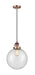 Innovations - 201CSW-AC-G204-10 - One Light Mini Pendant - Franklin Restoration - Antique Copper