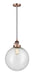 Innovations - 201CSW-AC-G204-12 - One Light Mini Pendant - Franklin Restoration - Antique Copper