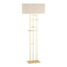 Hubbardton Forge - 237670-SKT-86-SE2302 - One Light Floor Lamp - Cavaletti - Modern Brass