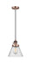 Innovations - 201CSW-AC-G44 - One Light Mini Pendant - Franklin Restoration - Antique Copper