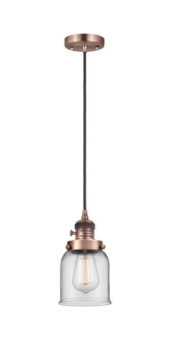 Innovations - 201CSW-AC-G52 - One Light Mini Pendant - Franklin Restoration - Antique Copper