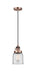 Innovations - 201CSW-AC-G52 - One Light Mini Pendant - Franklin Restoration - Antique Copper