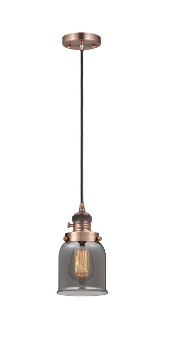 Innovations - 201CSW-AC-G53 - One Light Mini Pendant - Franklin Restoration - Antique Copper