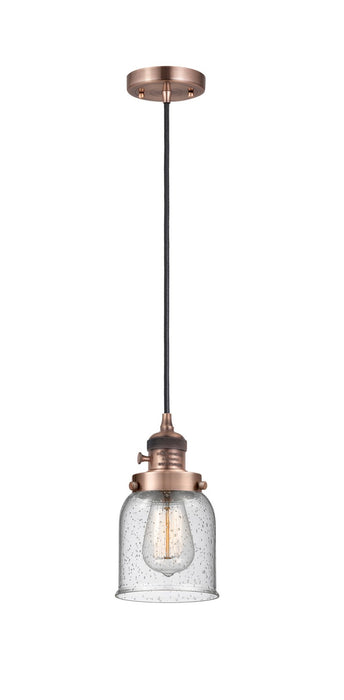 Innovations - 201CSW-AC-G54 - One Light Mini Pendant - Franklin Restoration - Antique Copper