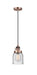 Innovations - 201CSW-AC-G54 - One Light Mini Pendant - Franklin Restoration - Antique Copper