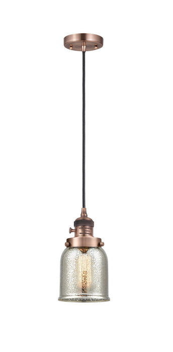 Innovations - 201CSW-AC-G58 - One Light Mini Pendant - Franklin Restoration - Antique Copper