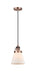 Innovations - 201CSW-AC-G61 - One Light Mini Pendant - Franklin Restoration - Antique Copper