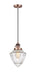 Innovations - 201CSW-AC-G664-7 - One Light Mini Pendant - Franklin Restoration - Antique Copper