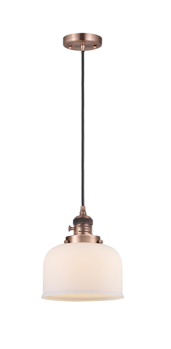 Innovations - 201CSW-AC-G71 - One Light Mini Pendant - Franklin Restoration - Antique Copper