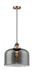 Innovations - 201CSW-AC-G73-L - One Light Mini Pendant - Franklin Restoration - Antique Copper