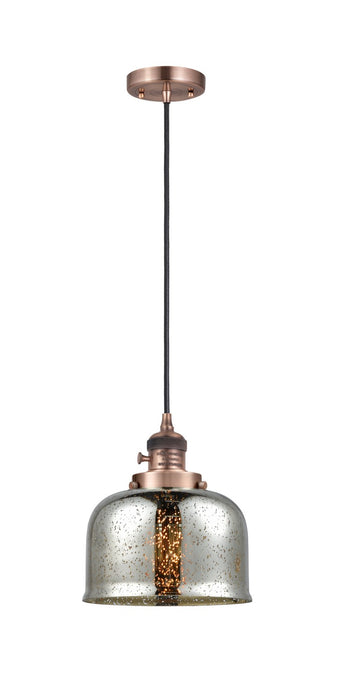 Innovations - 201CSW-AC-G78 - One Light Mini Pendant - Franklin Restoration - Antique Copper