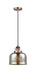 Innovations - 201CSW-AC-G78 - One Light Mini Pendant - Franklin Restoration - Antique Copper