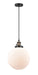 Innovations - 201CSW-BAB-G201-10 - One Light Mini Pendant - Franklin Restoration - Black Antique Brass