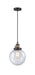 Innovations - 201CSW-BAB-G204-8 - One Light Mini Pendant - Franklin Restoration - Black Antique Brass