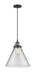 Innovations - 201CSW-BAB-G42-L-LED - LED Mini Pendant - Franklin Restoration - Black Antique Brass