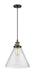 Innovations - 201CSW-BAB-G44-L - One Light Mini Pendant - Franklin Restoration - Black Antique Brass