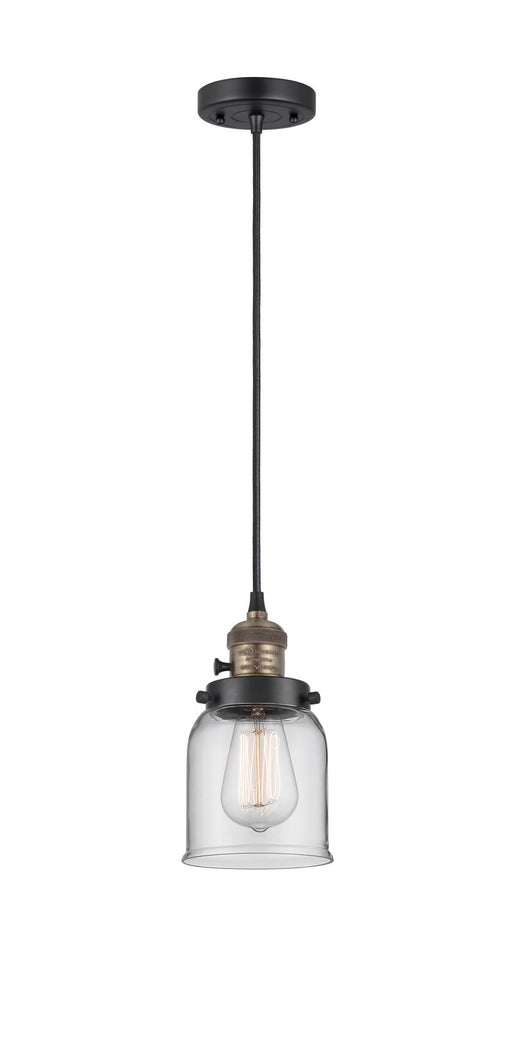 Innovations - 201CSW-BAB-G52 - One Light Mini Pendant - Franklin Restoration - Black Antique Brass