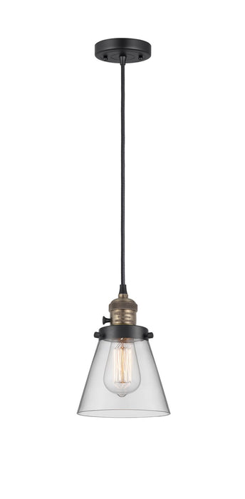 Innovations - 201CSW-BAB-G62 - One Light Mini Pendant - Franklin Restoration - Black Antique Brass