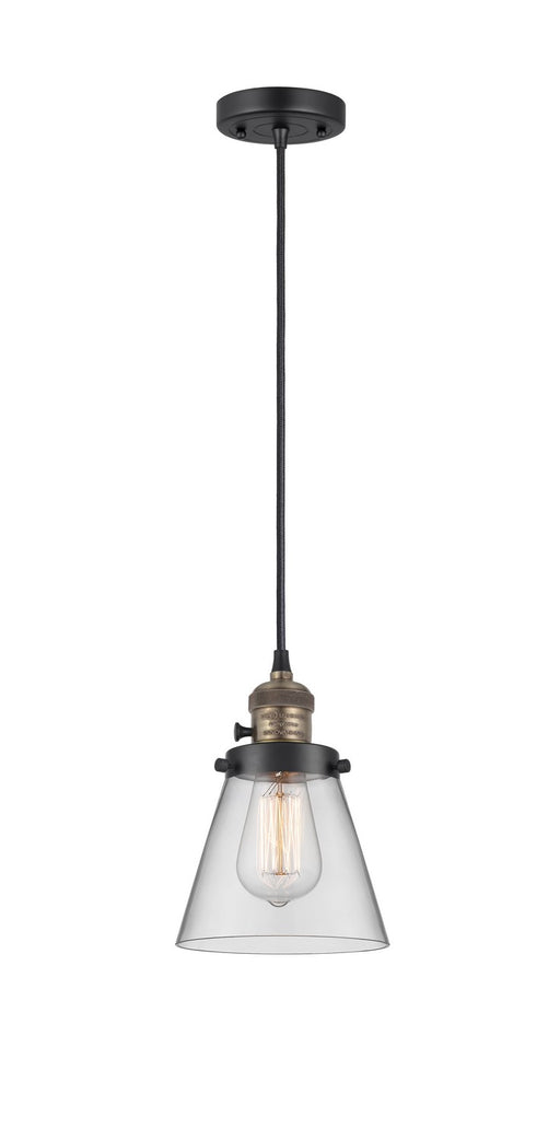 Innovations - 201CSW-BAB-G62-LED - LED Mini Pendant - Franklin Restoration - Black Antique Brass