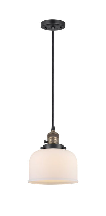 Innovations - 201CSW-BAB-G71 - One Light Mini Pendant - Franklin Restoration - Black Antique Brass