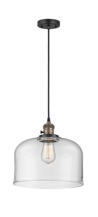 Innovations - 201CSW-BAB-G72-L - One Light Mini Pendant - Franklin Restoration - Black Antique Brass