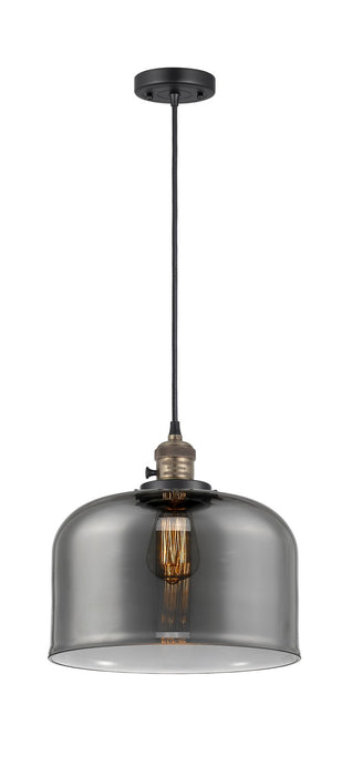 Innovations - 201CSW-BAB-G73-L - One Light Mini Pendant - Franklin Restoration - Black Antique Brass