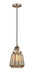 Innovations - 201CSW-BB-G146 - One Light Mini Pendant - Franklin Restoration - Brushed Brass