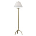 Hubbardton Forge - 242051-SKT-86-SF1755 - One Light Floor Lamp - Simple Lines - Modern Brass