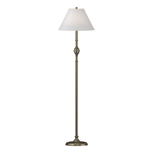 Hubbardton Forge - 242161-SKT-84-SF1755 - One Light Floor Lamp - Twist Basket - Soft Gold