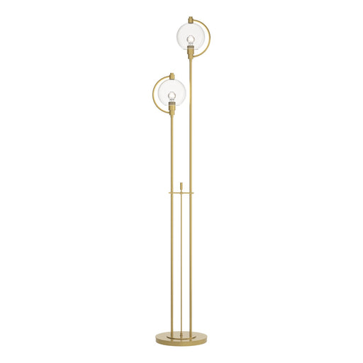 Hubbardton Forge - 242210-SKT-86-ZM0436 - Two Light Floor Lamp - Pluto - Modern Brass