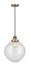 Innovations - 201CSW-BB-G202-12 - One Light Mini Pendant - Franklin Restoration - Brushed Brass