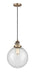 Innovations - 201CSW-BB-G204-10 - One Light Mini Pendant - Franklin Restoration - Brushed Brass