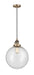 Innovations - 201CSW-BB-G204-12 - One Light Mini Pendant - Franklin Restoration - Brushed Brass