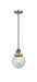 Innovations - 201CSW-BB-G204-6 - One Light Mini Pendant - Franklin Restoration - Brushed Brass