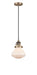 Innovations - 201CSW-BB-G321 - One Light Mini Pendant - Franklin Restoration - Brushed Brass