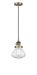 Innovations - 201CSW-BB-G322 - One Light Mini Pendant - Franklin Restoration - Brushed Brass