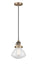 Innovations - 201CSW-BB-G324 - One Light Mini Pendant - Franklin Restoration - Brushed Brass